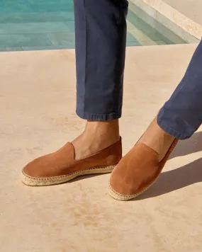 Suede Espadrilles - R45C0 - Hamptons Brown Sugar