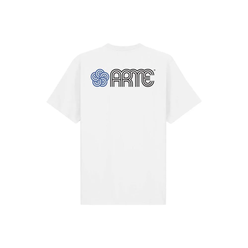 Teo Circle Flower T-shirt (white)