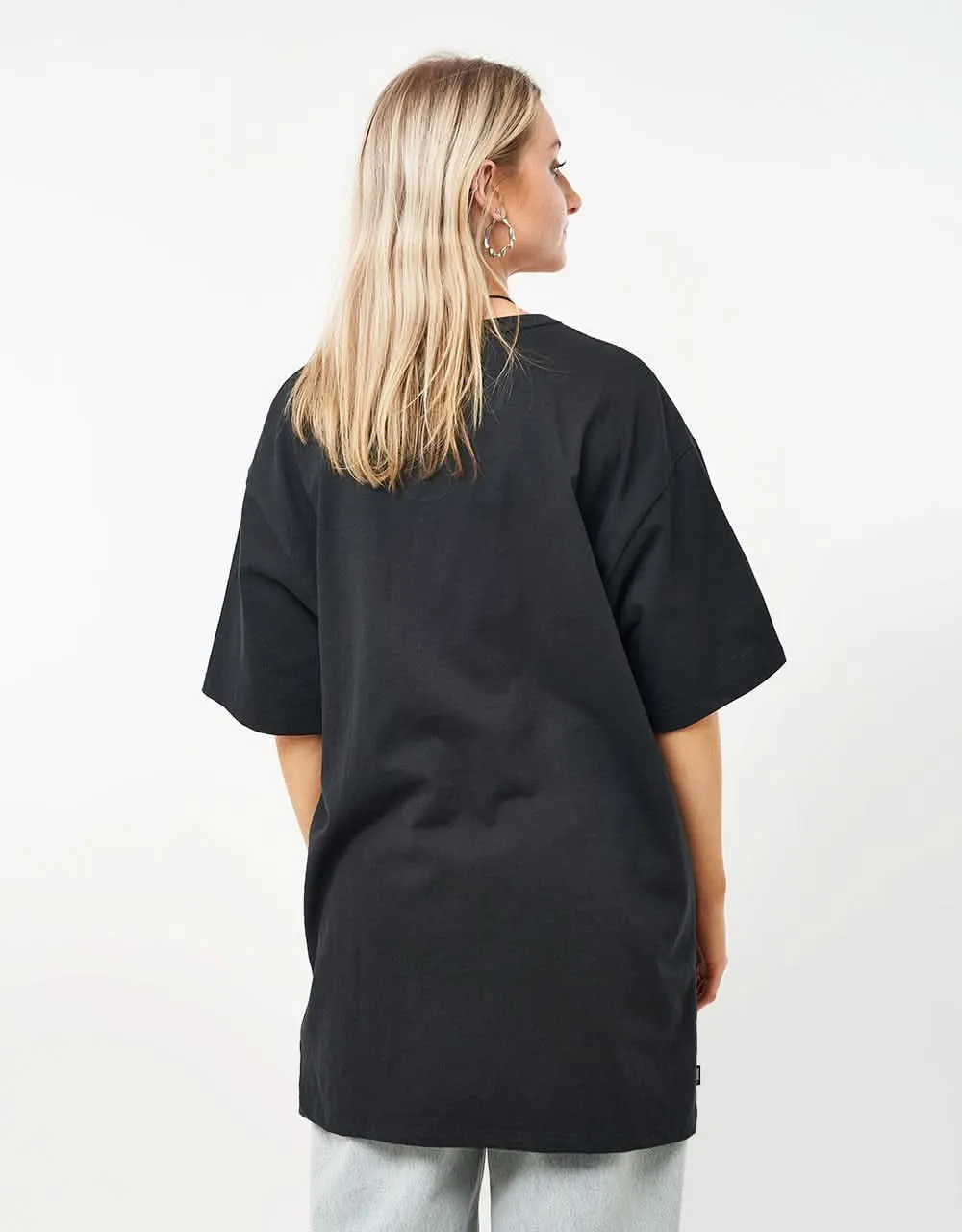 Vans Off The Wall Pocket T-Shirt - Black/Gold Fusion