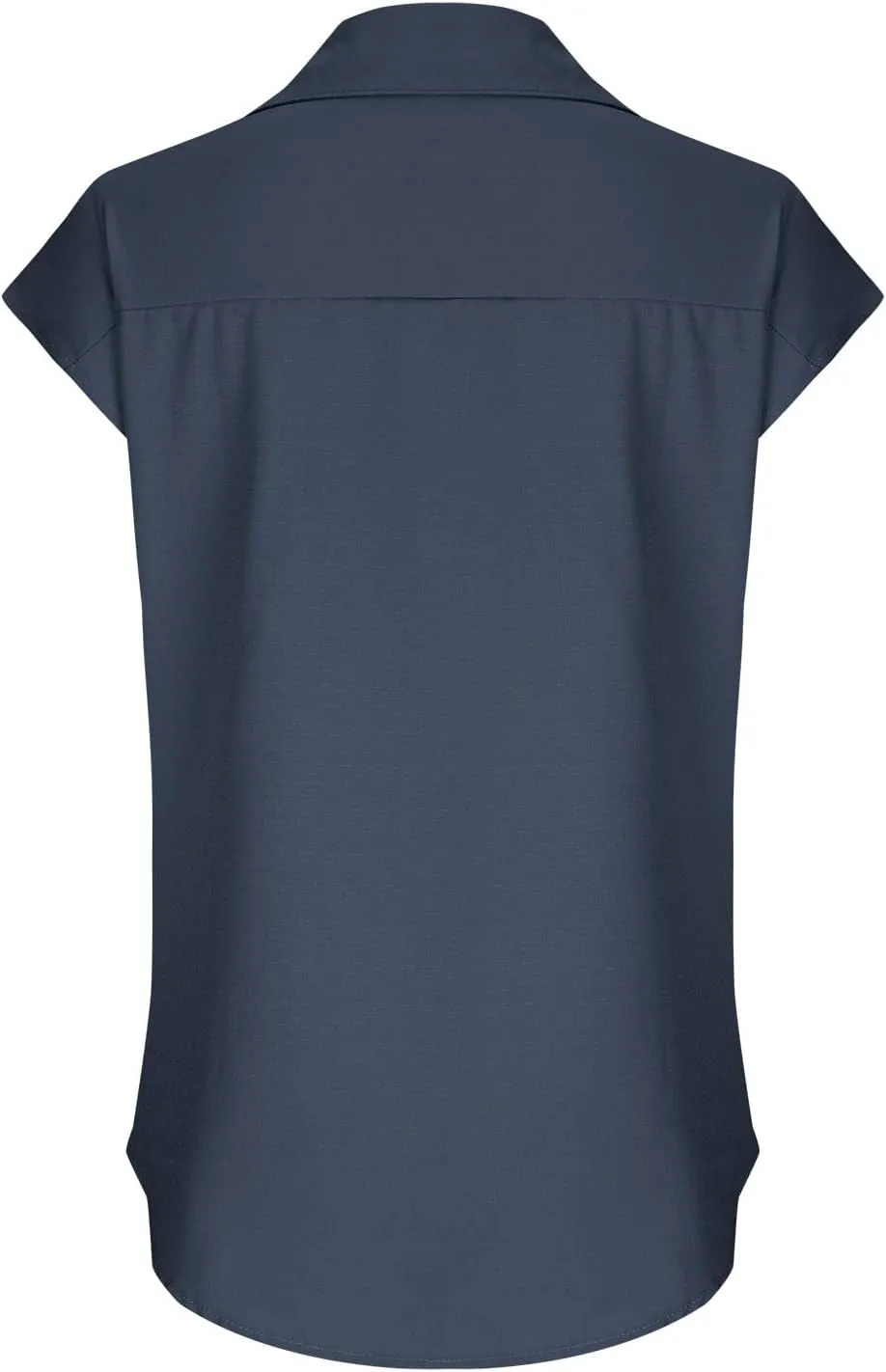 Women's Cap Sleeve Golf Polo Shirt Collared V Neck Tennis Tank Tops UPF 50  Quick Dry Lightweight Casual Athletic Top