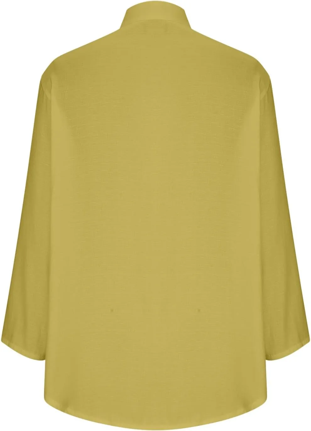 Womens Cotton Linen Button Down Shirts with Pockets 2025 Long Sleeve Loose Fit Oversized Casual Tops Clothes Plus Size